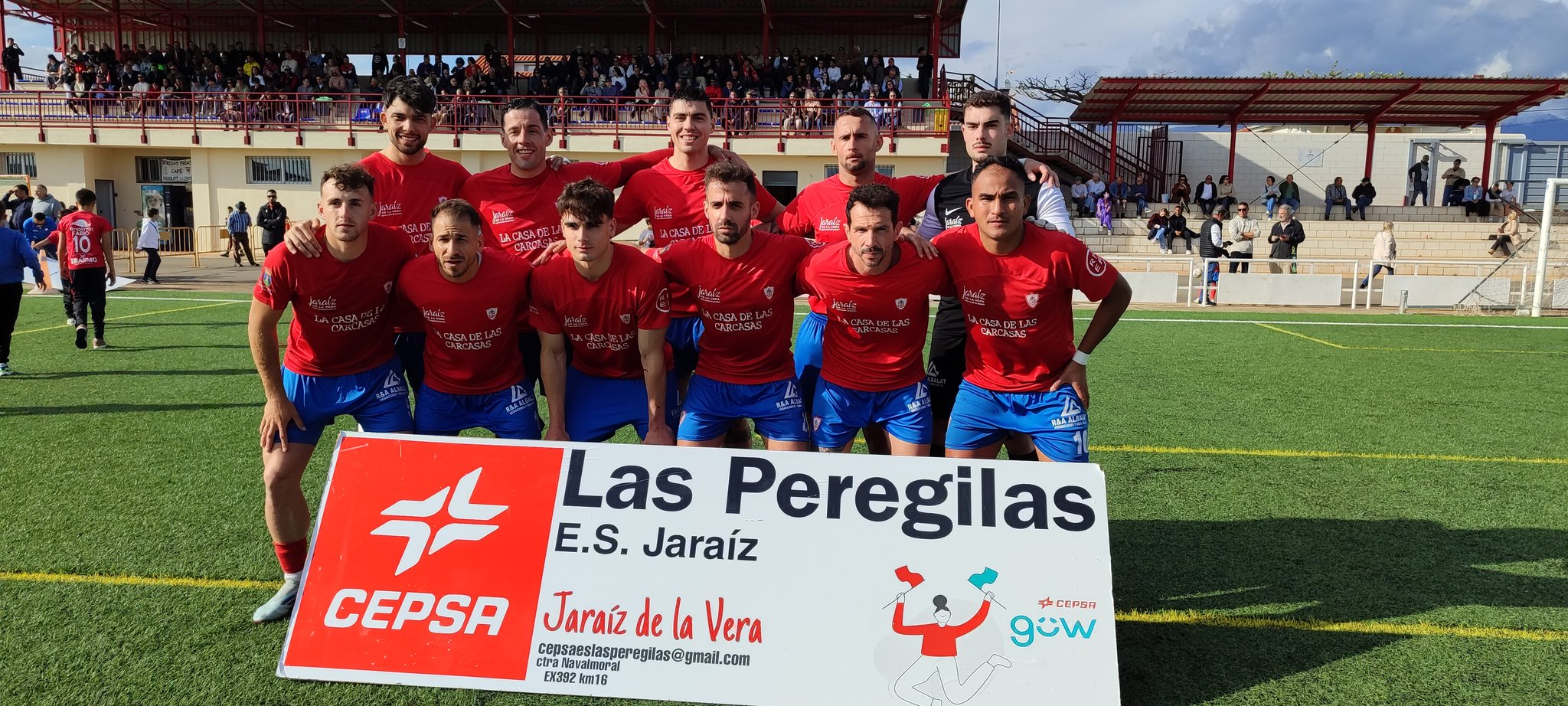'Once' del Jaraíz antes de su partido ante el Azuaga.