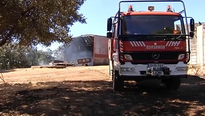 El Plan Infoex desactiva el nivel 1 del incendio forestal declarado en Galisteo