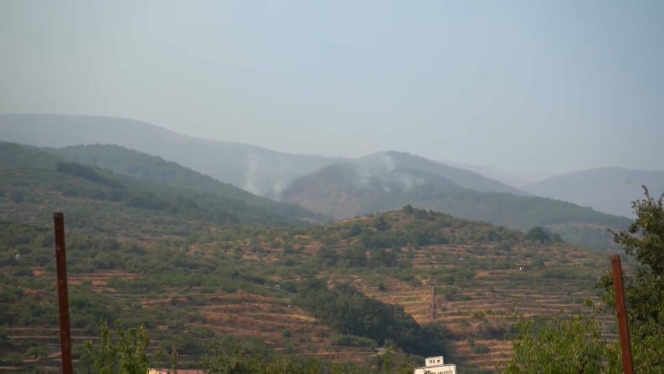 Estabilizado el incendio de Candelario que se originó en Jarilla