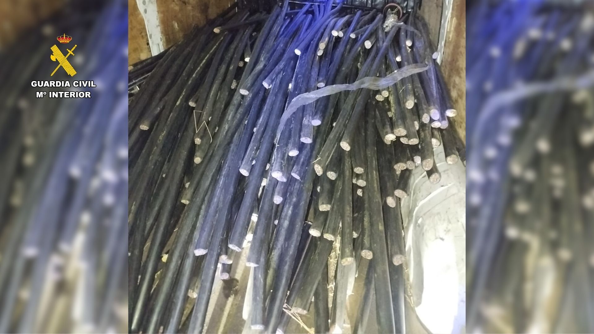 Robo de cobre en la provincia de Cáceres