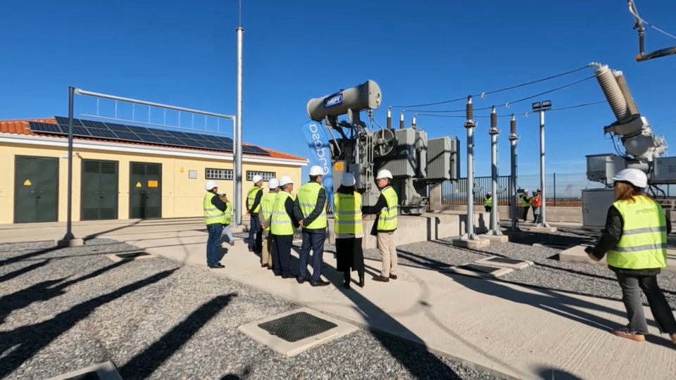 Subestación eléctrica en Almendralejo