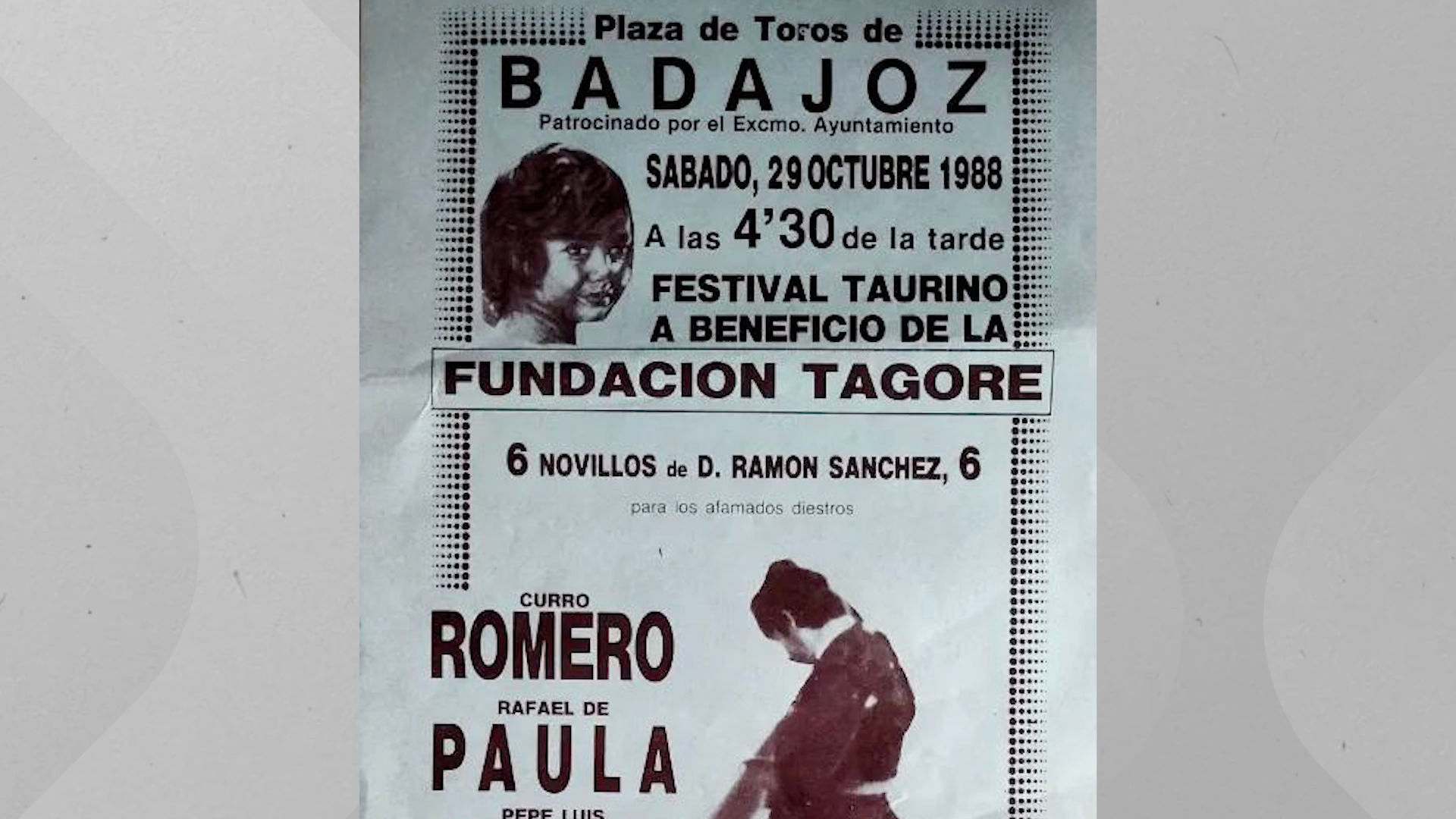 Rafael de Paula, Festival de Tagore, Badajoz, Cante, Juan Bazaga, Canal Extremadura, Tierra de Toros