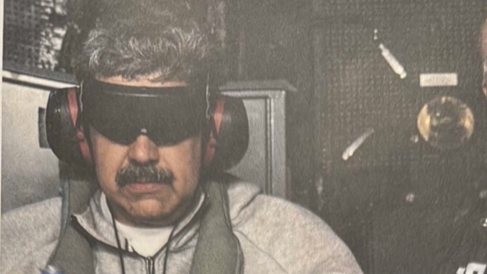 El presidente de Venezuela, Nicolás Maduro, trasladado tras su detención por parte de Estados Unidos