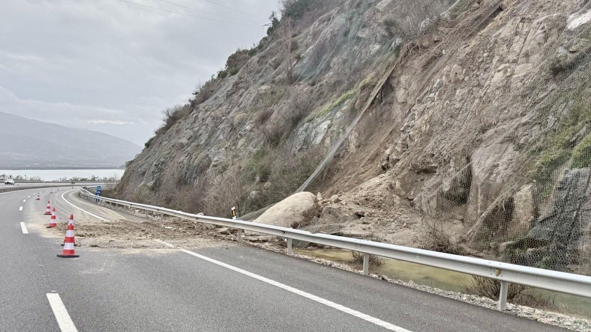 Corte de la A-66 por obras, el 12 de febrero de 2026