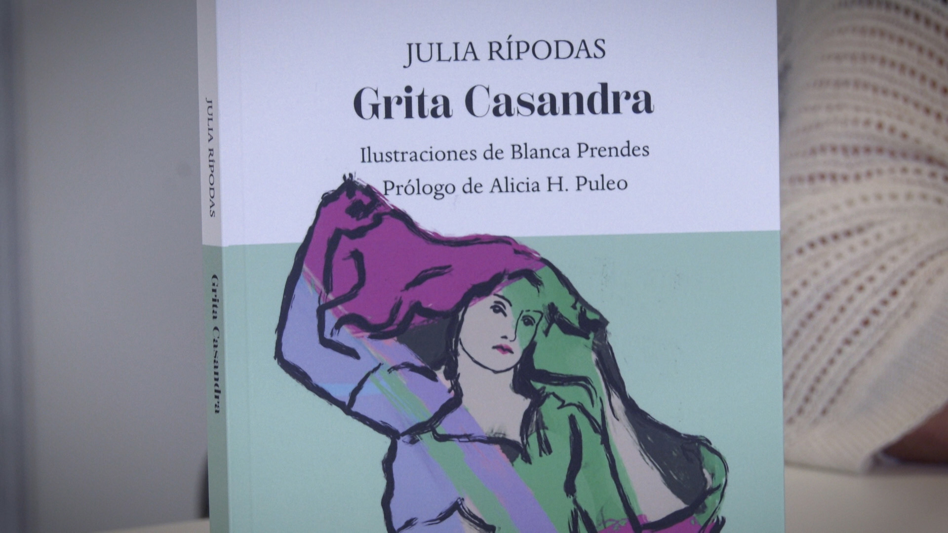 Julia Rípodas presenta en Badajoz ‘Grita Casandra’