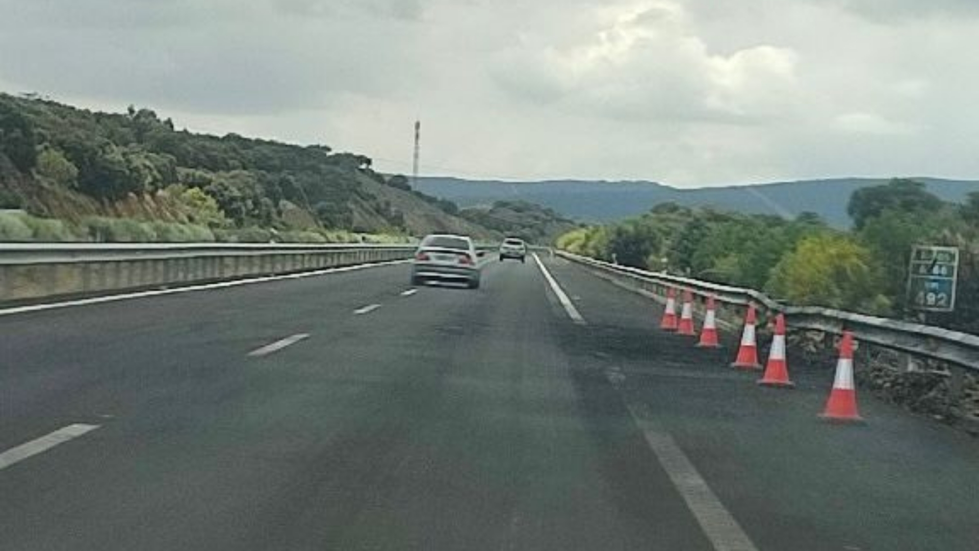 Autovía A-66 reabierta tras el incendio de un camión