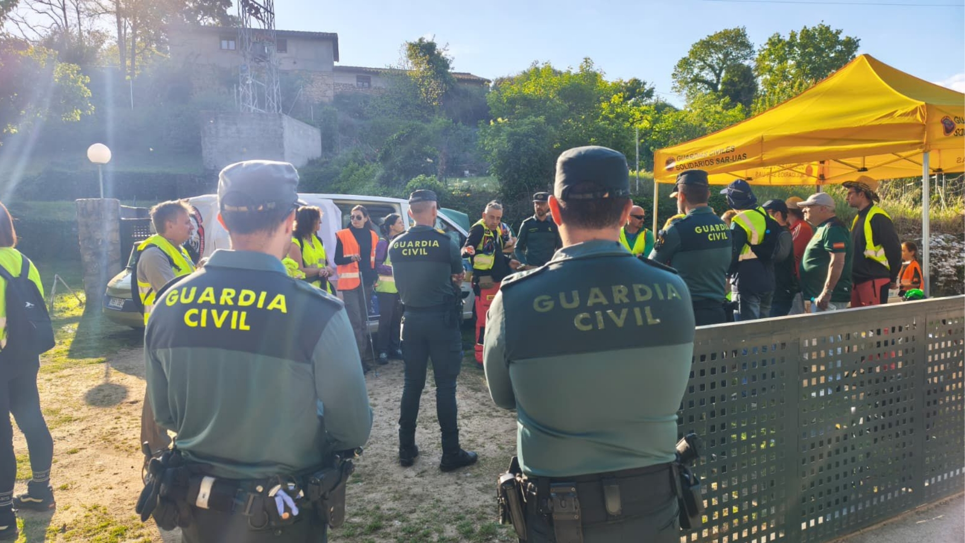 Batida en Jarandilla de la Vera, búsqueda de José Antonio Asensio