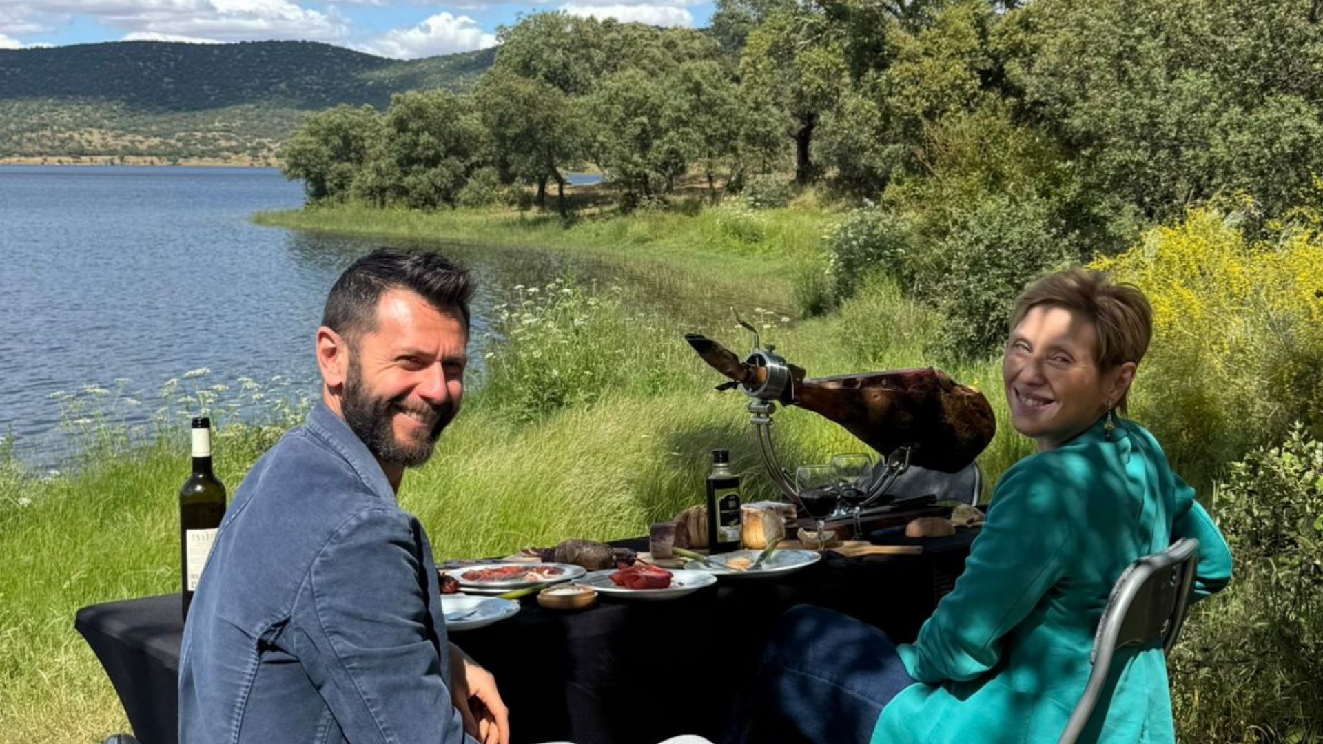 Periodistas italianos en Extremadura