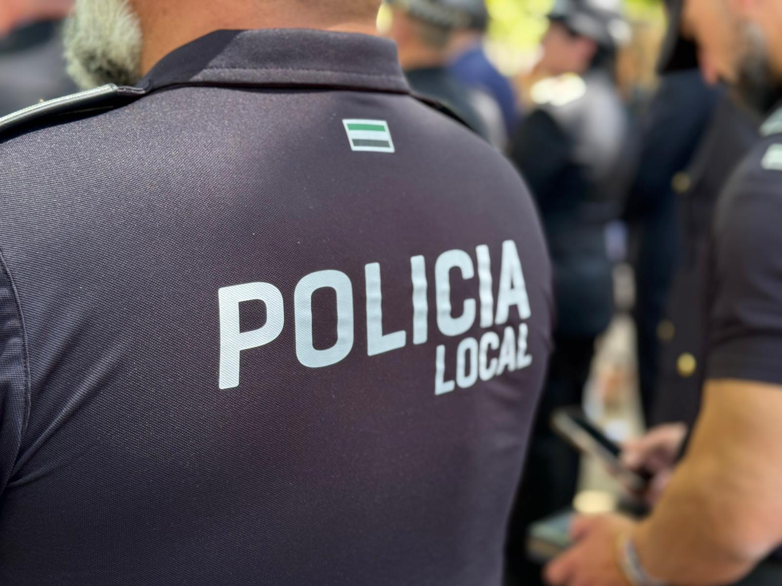 Letras uniforme Policía Local