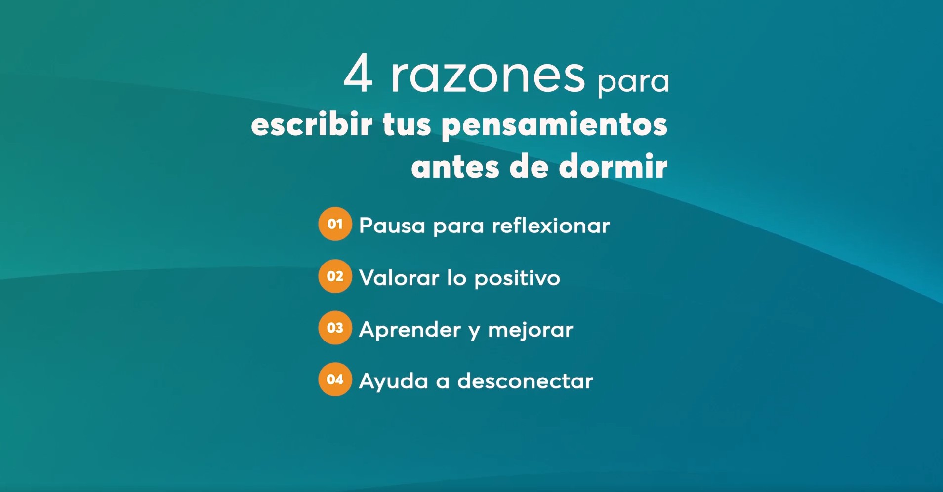 Razones para escribir tus pensamientos