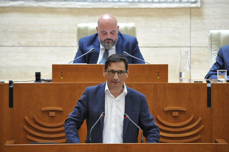 El diputado de Unidas por Extremadura Francisco Llera