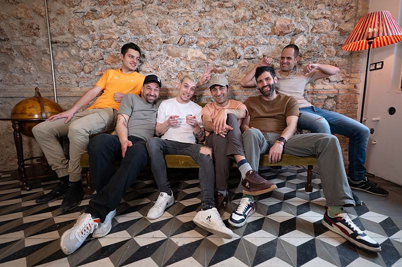 La banda sexteto de La Regadera