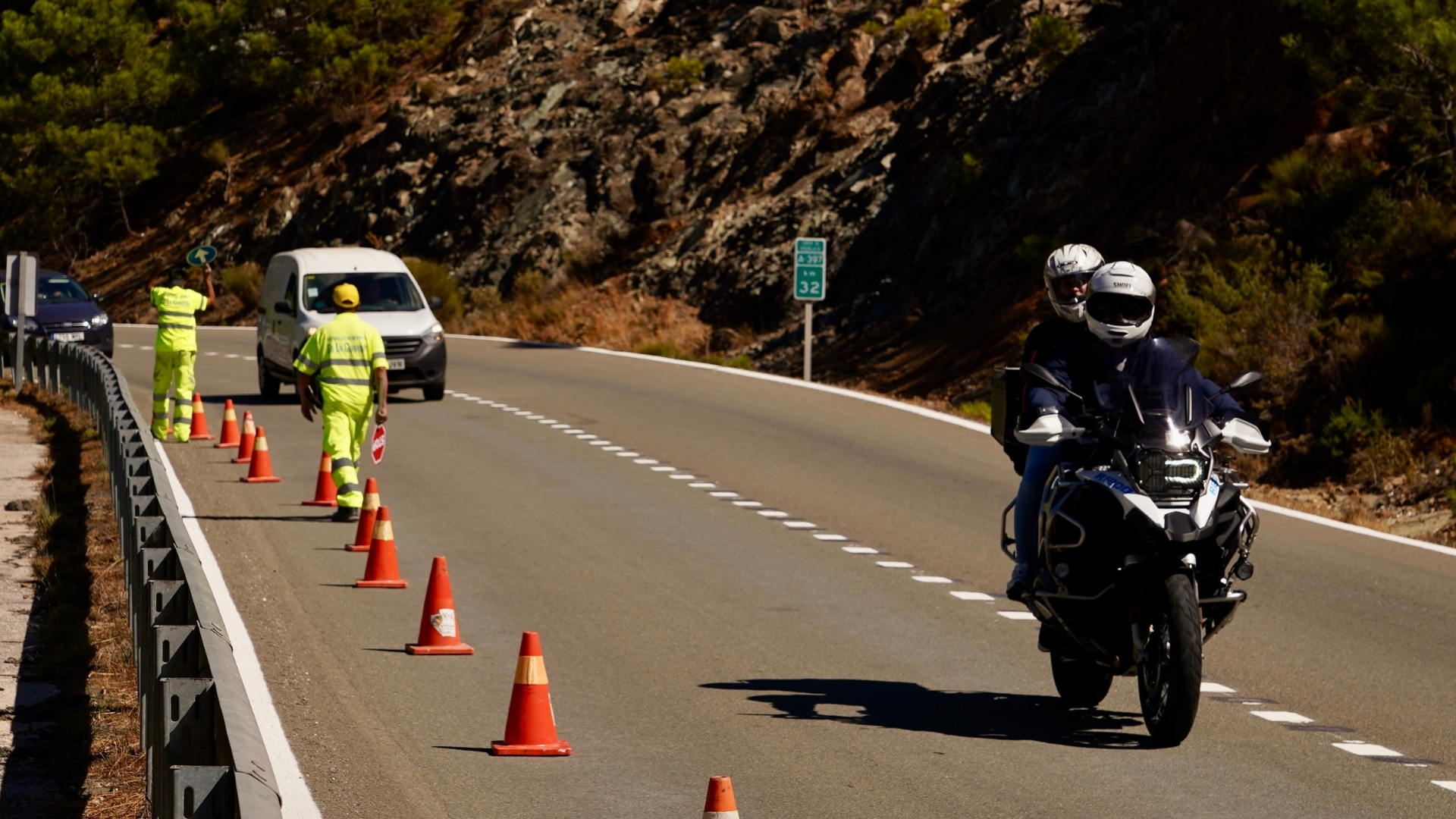 Obras en carreteras
