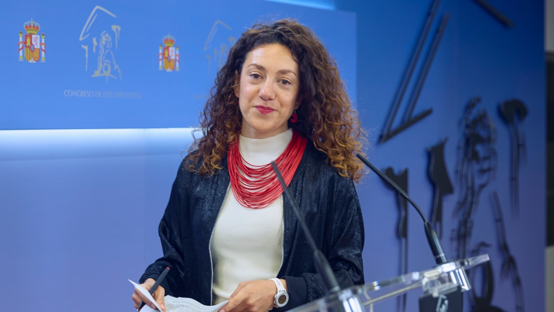 La diputada del Grupo Parlamentario Plurinacional SUMAR, Aina Vidal