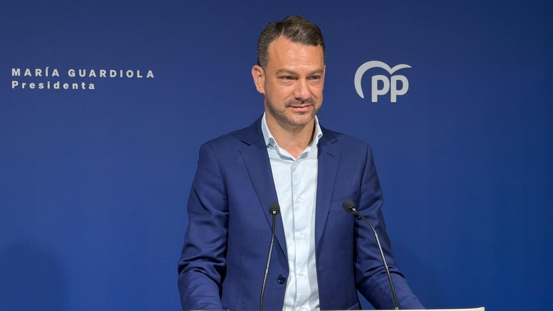 Luis Miguel Núñez, portavoz del PP de Extremadura