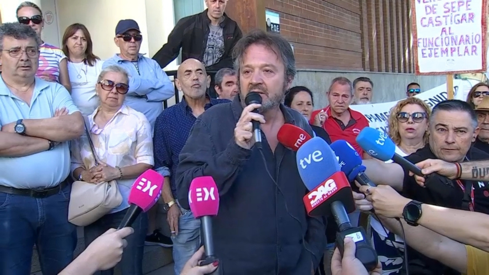 Juan Carlos Nieto, trabajador del SEPE expedientado