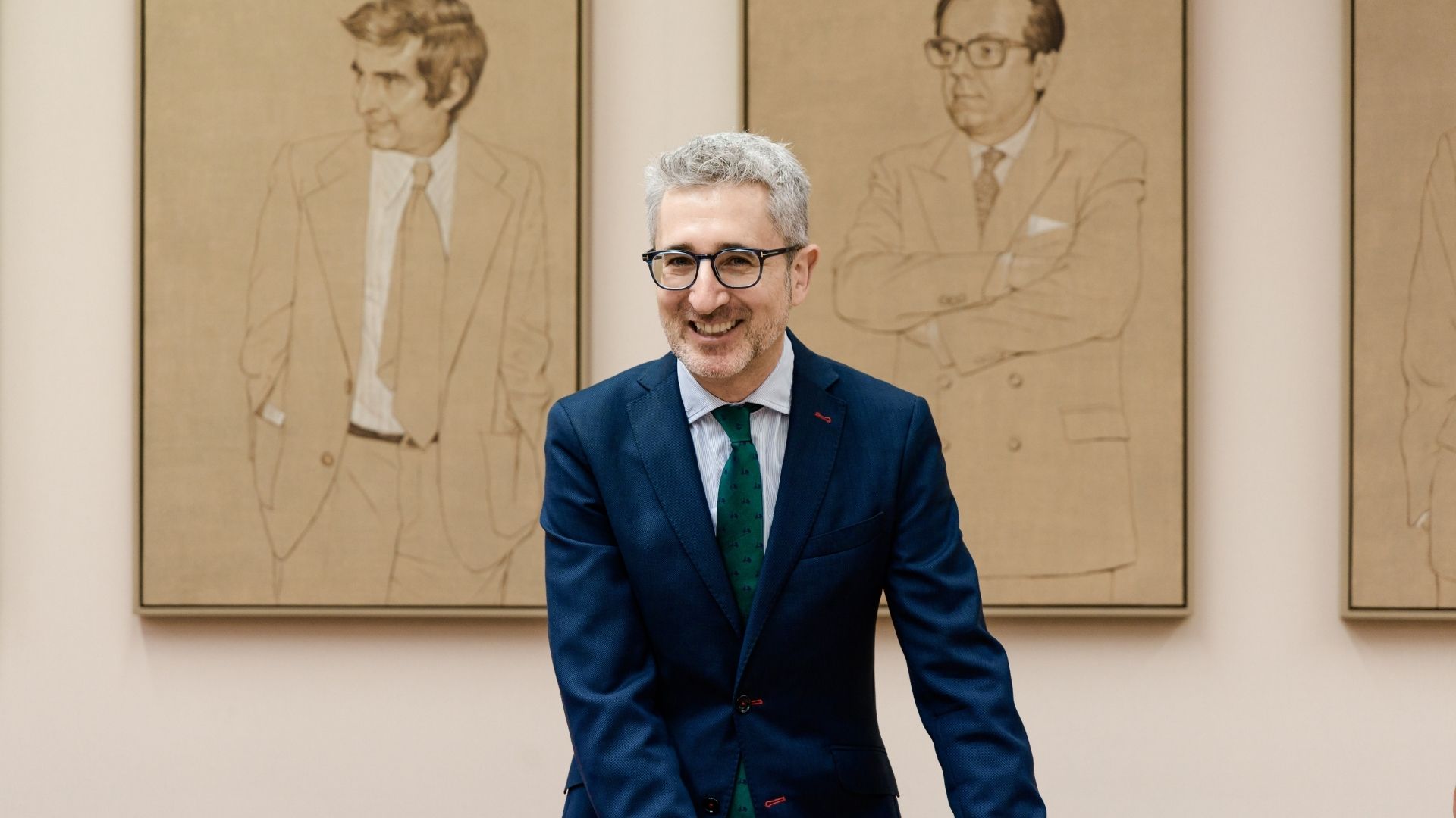 El ministro de Hacienda, Arcadi España, comparece ante la Comisión de Hacienda y Función Pública, en el Congreso de los Diputados