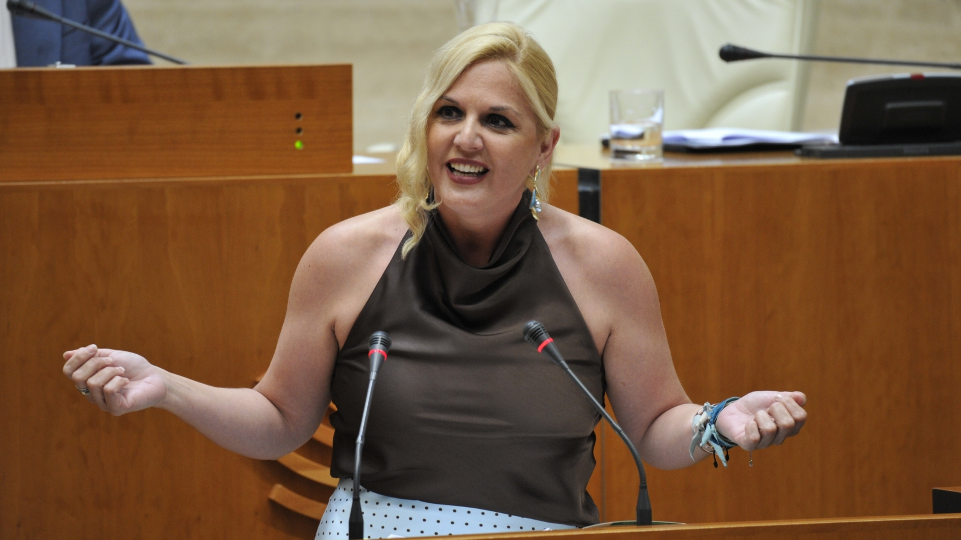 Elena Manzano, consejera de Hacienda
