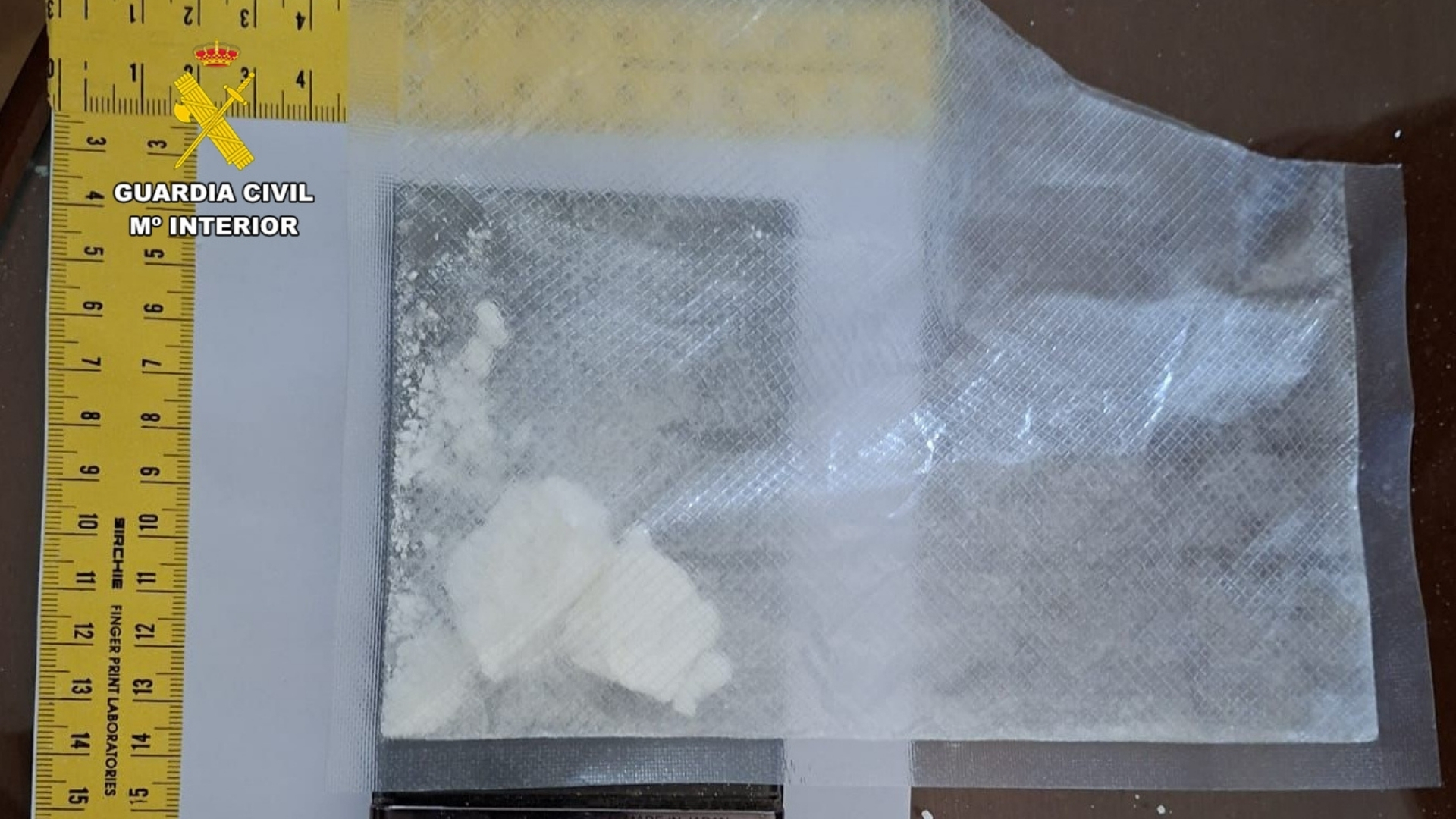 Droga incautada en la operación Bucrani
