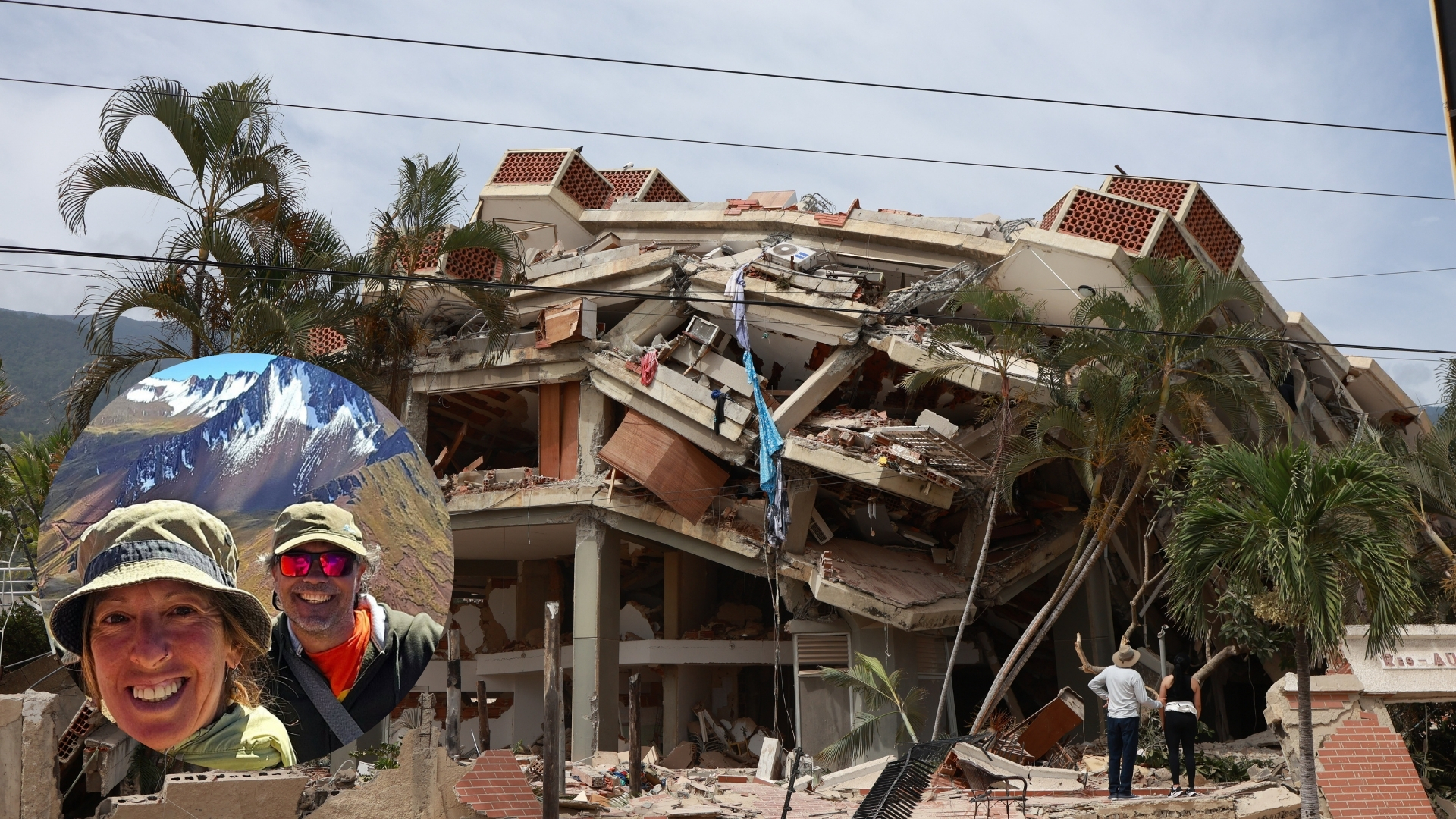 Lara y Fernando, una pareja de pacenses, voluntarios en las labores de rescate en Venezuela