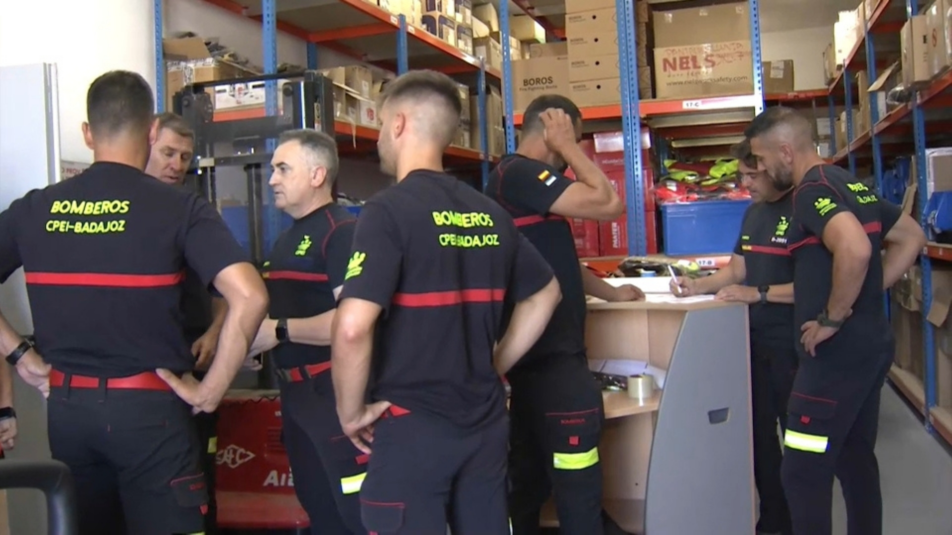 Bomberos de la Diputación de Badajoz
