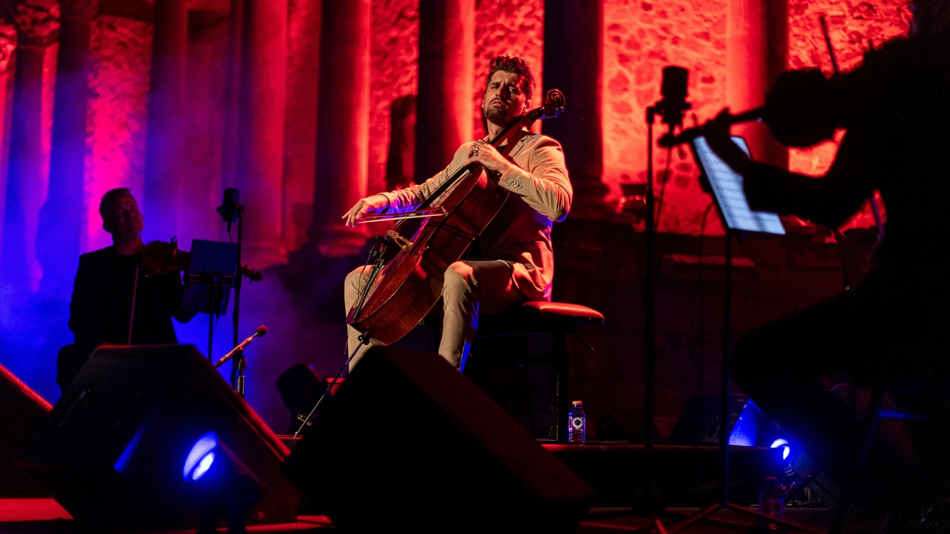  Luka Sulic en el Teatro Romano de Mérida en el marco del STONE & MUSIC Festival