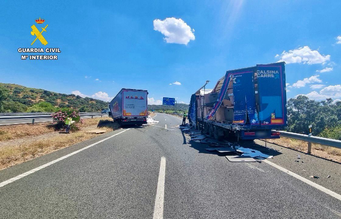 ACCIDENTE EN LA A-66