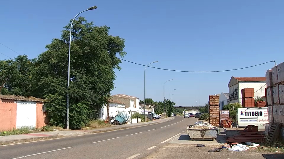 Calle en la que se produjo el apuñalamiento