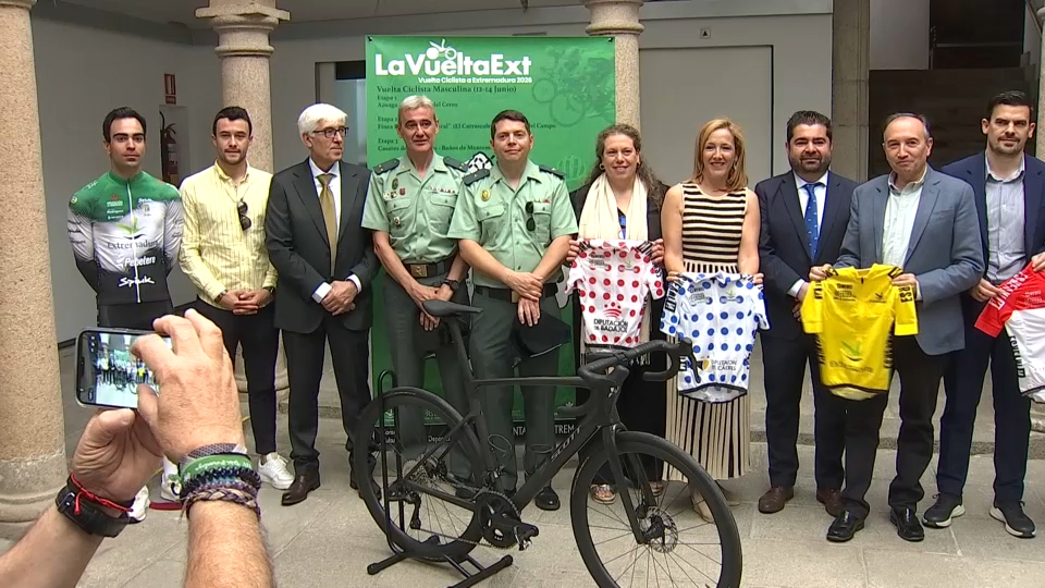 Presentación de la Vuelta Ciclista a Extremadura