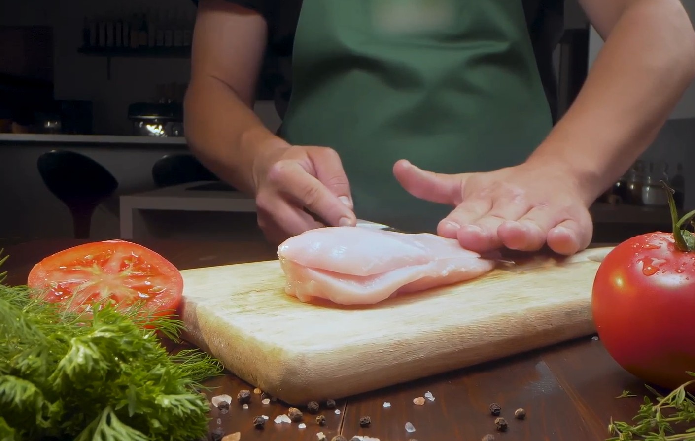 Pollo como ingrediente