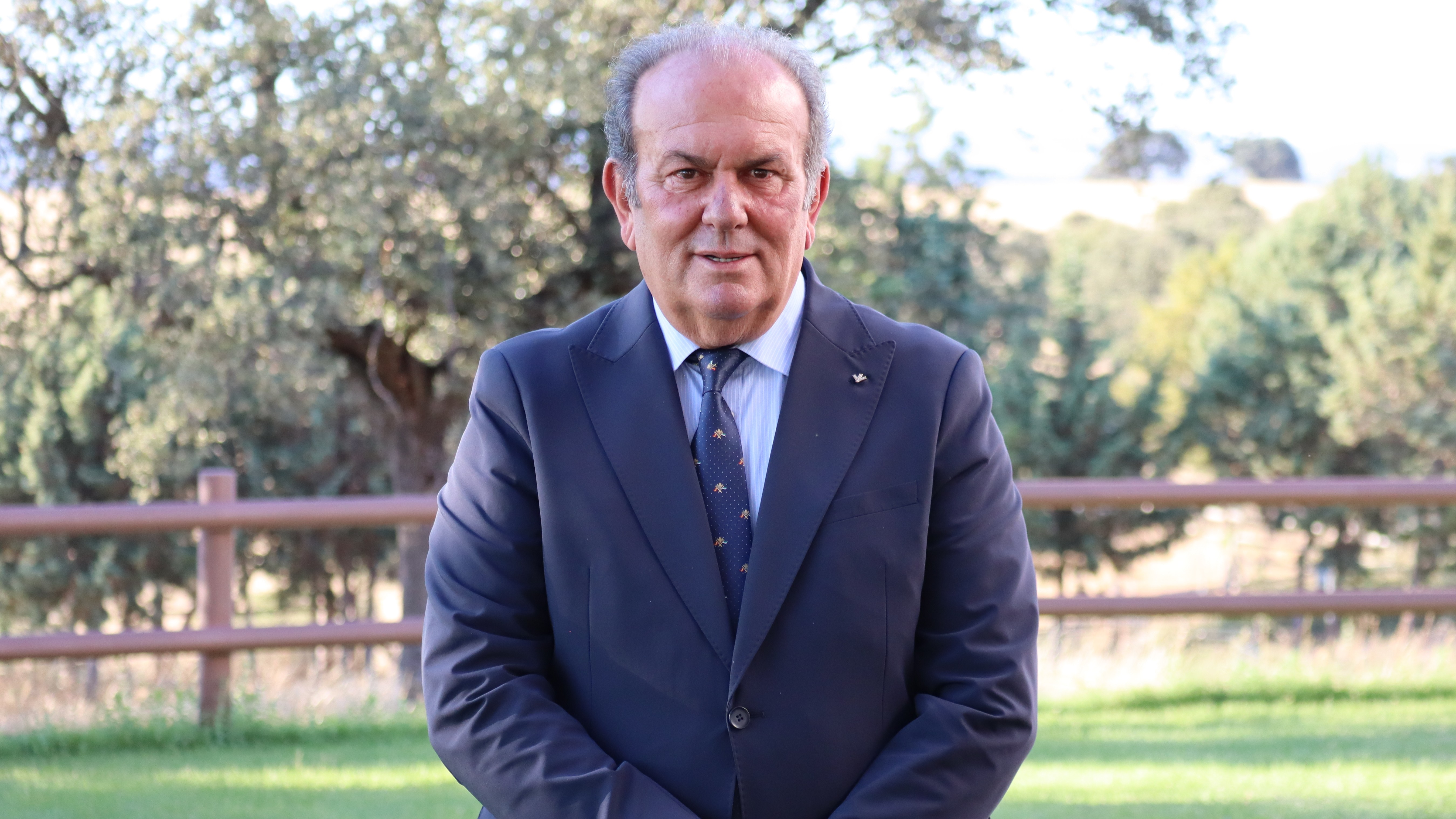 Urbano Caballo, presidente de Caja Rural de Extremadura.