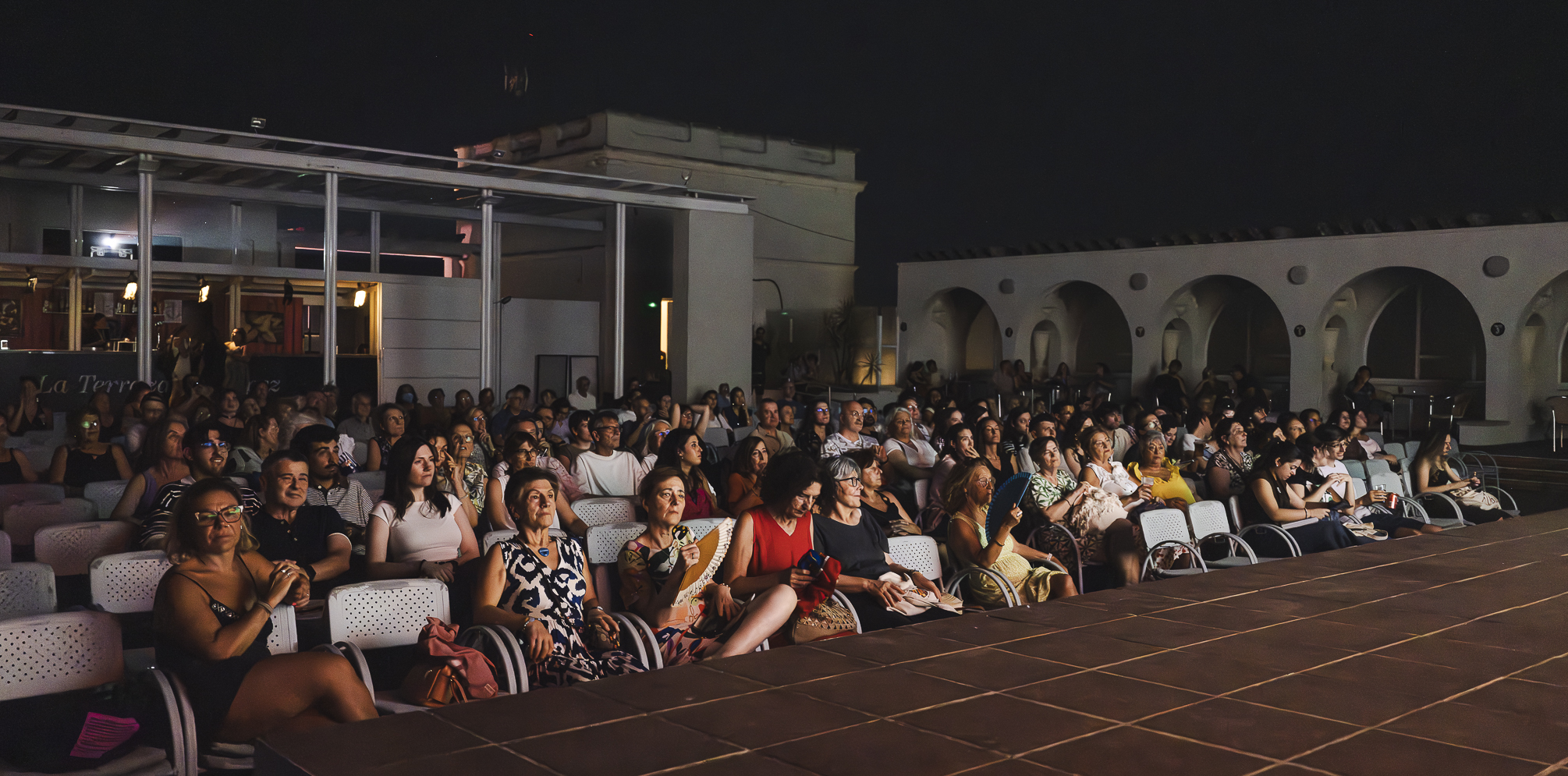 Público en el Festival Ibérico de Cine de Badajoz