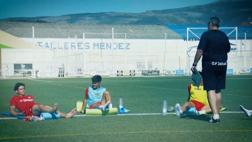 Juan García, entrenador del Jaraíz