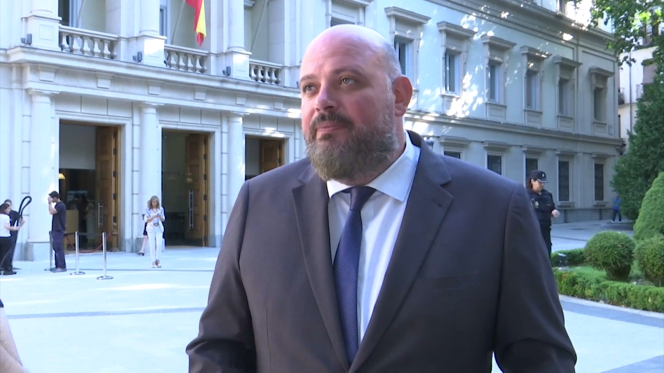 Manuel Naharro, presidente de la Asamblea de Extremadura