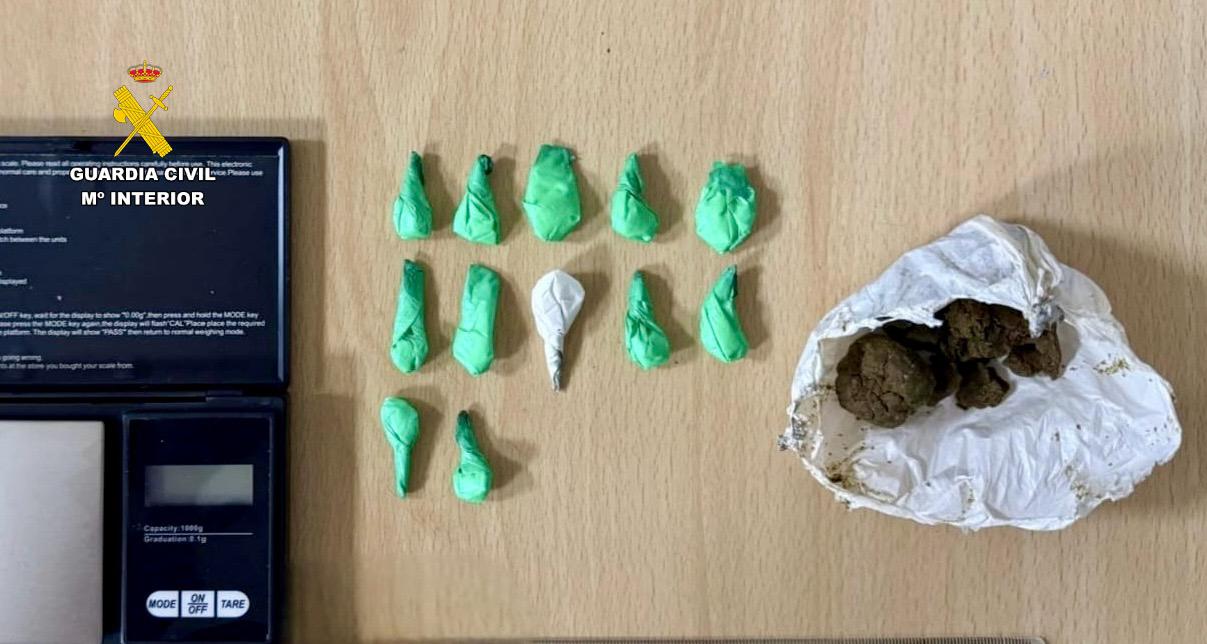 Material incautado