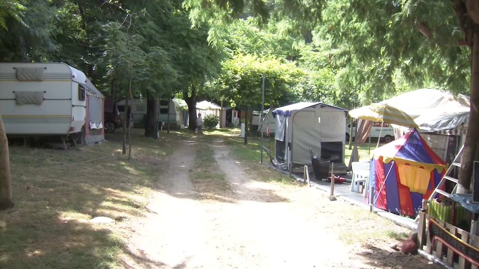 Camping en Extremadura.