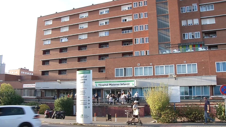 Hospital Materno Infantil de Badajoz en una imagen de archivo