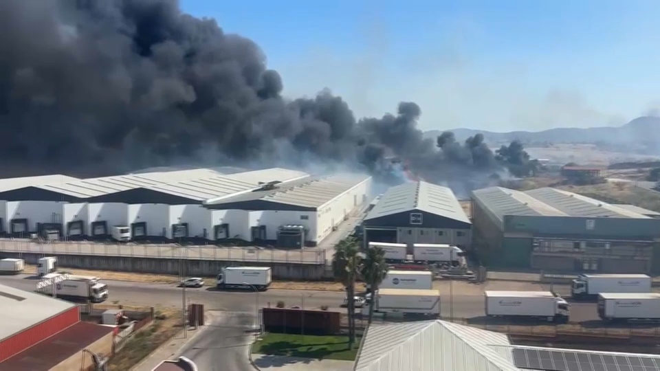 Incendio en Mérida