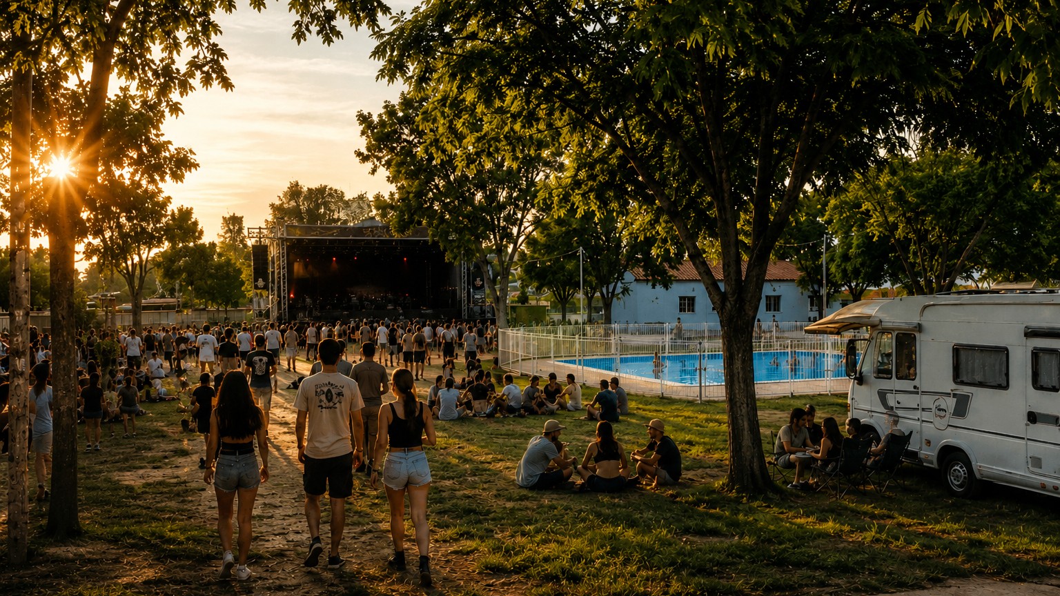 Durante tres días, el recinto del Ejido Coriana se llena de conciertos, zona de acampada, mercado de artesanía, talleres y espacios para disfrutar sin prisas