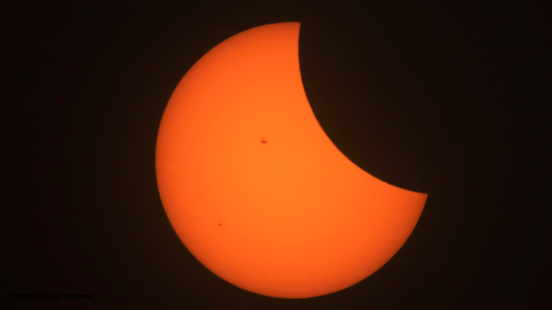 Eclipe solar en México en 2024.