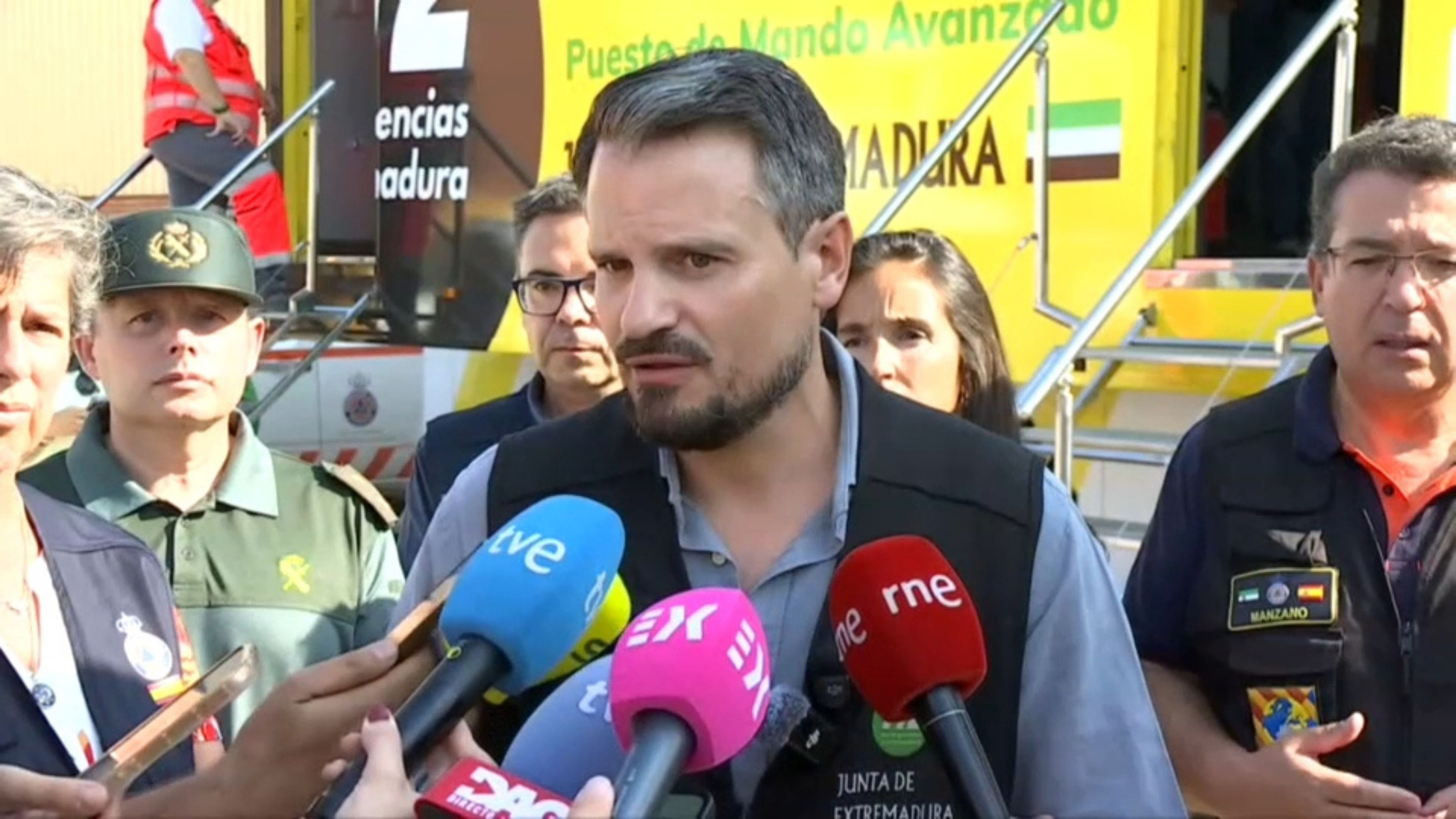Abel Bautista, director del plan y vicepresidente, consejero de Presidencia, Coordinación de la Acción de Gobierno, Interior y Emergencias