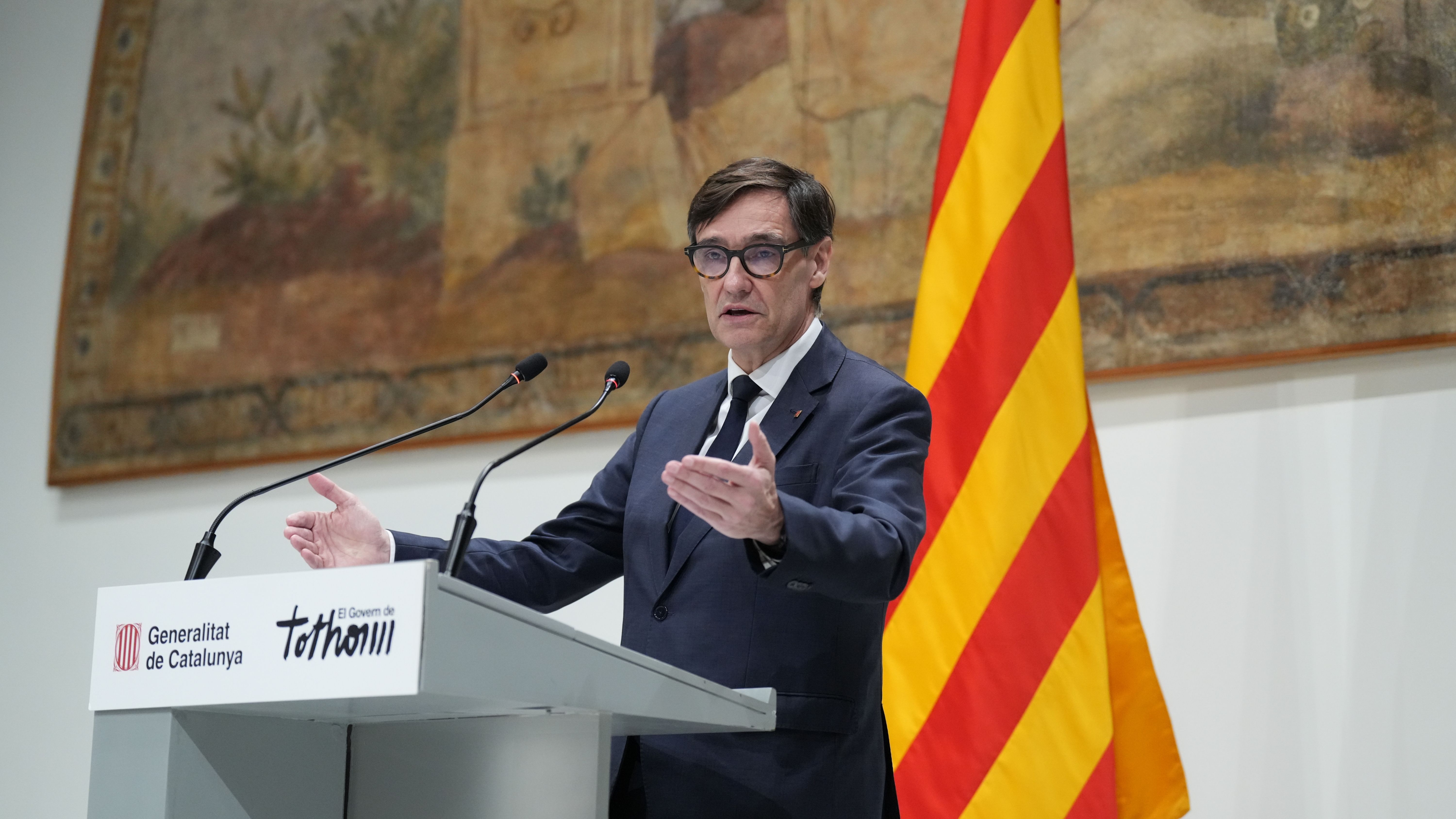 El president de la Generalitat, Salvador Illa