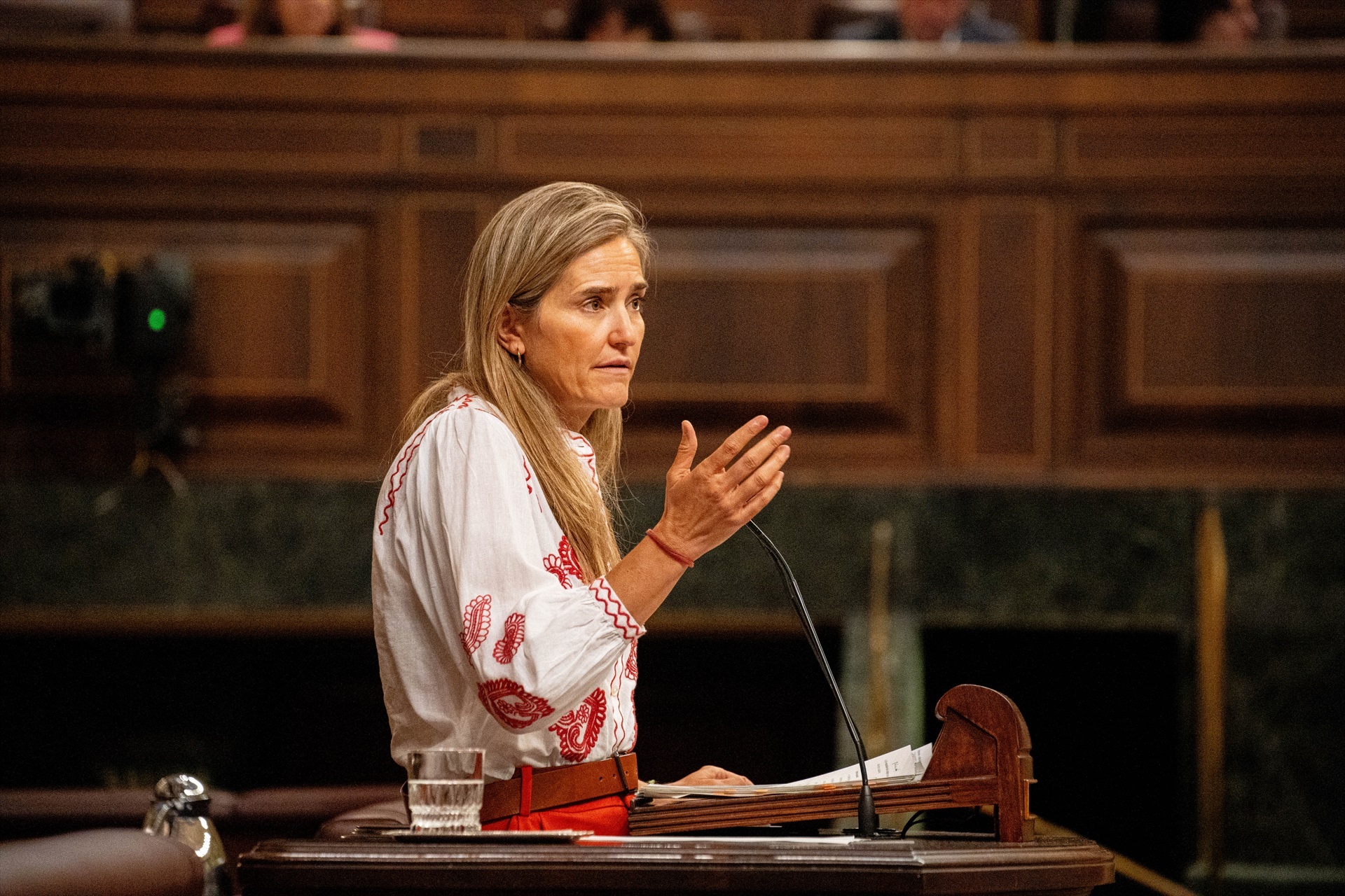La vicepresidenta tercera del Gobierno y ministra para la Transición Ecológica y el Reto Demográfico, Sara Aagesen
