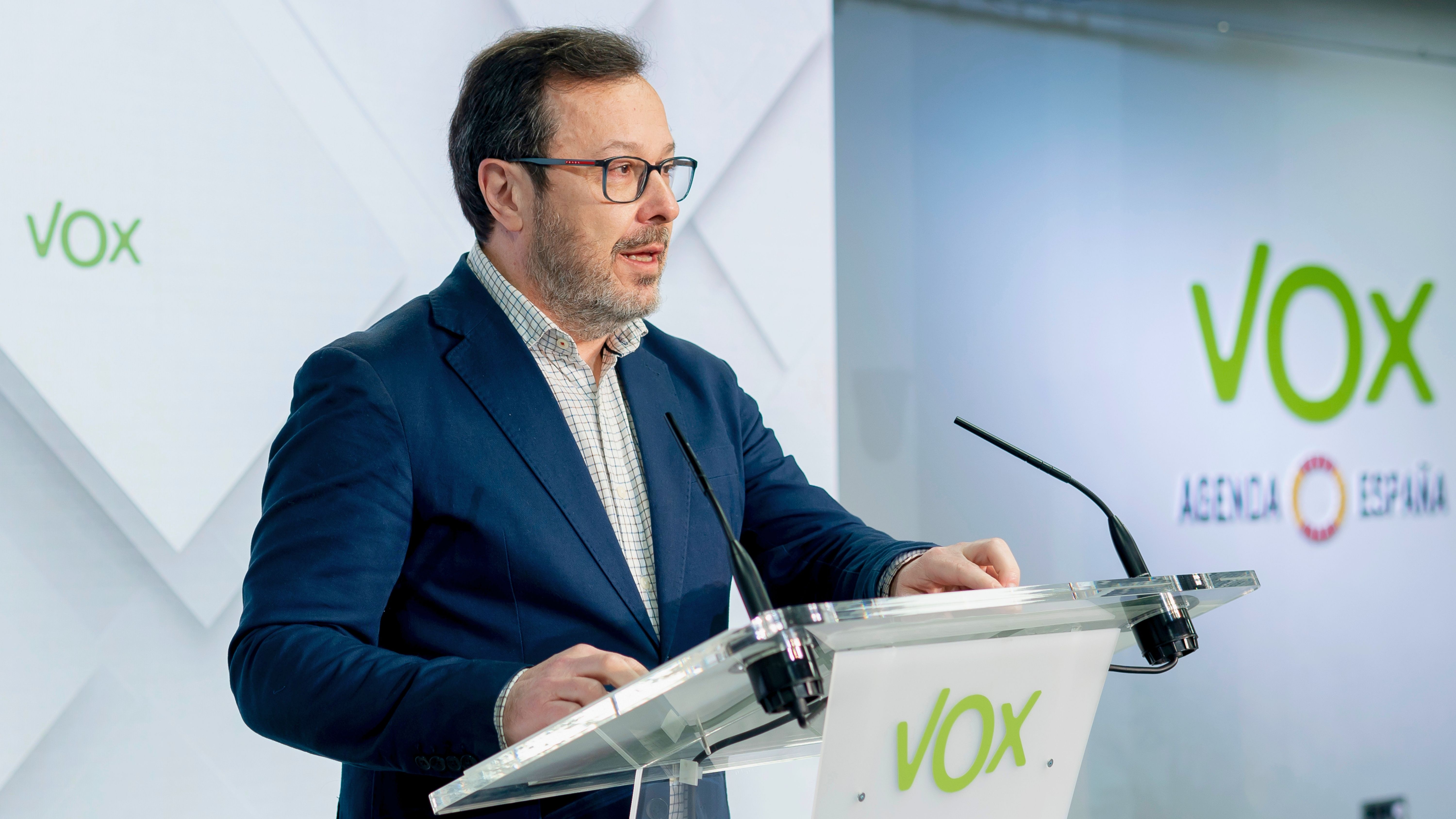 El portavoz de Vox, José Antonio Fúster. Imagen de Archivo. 