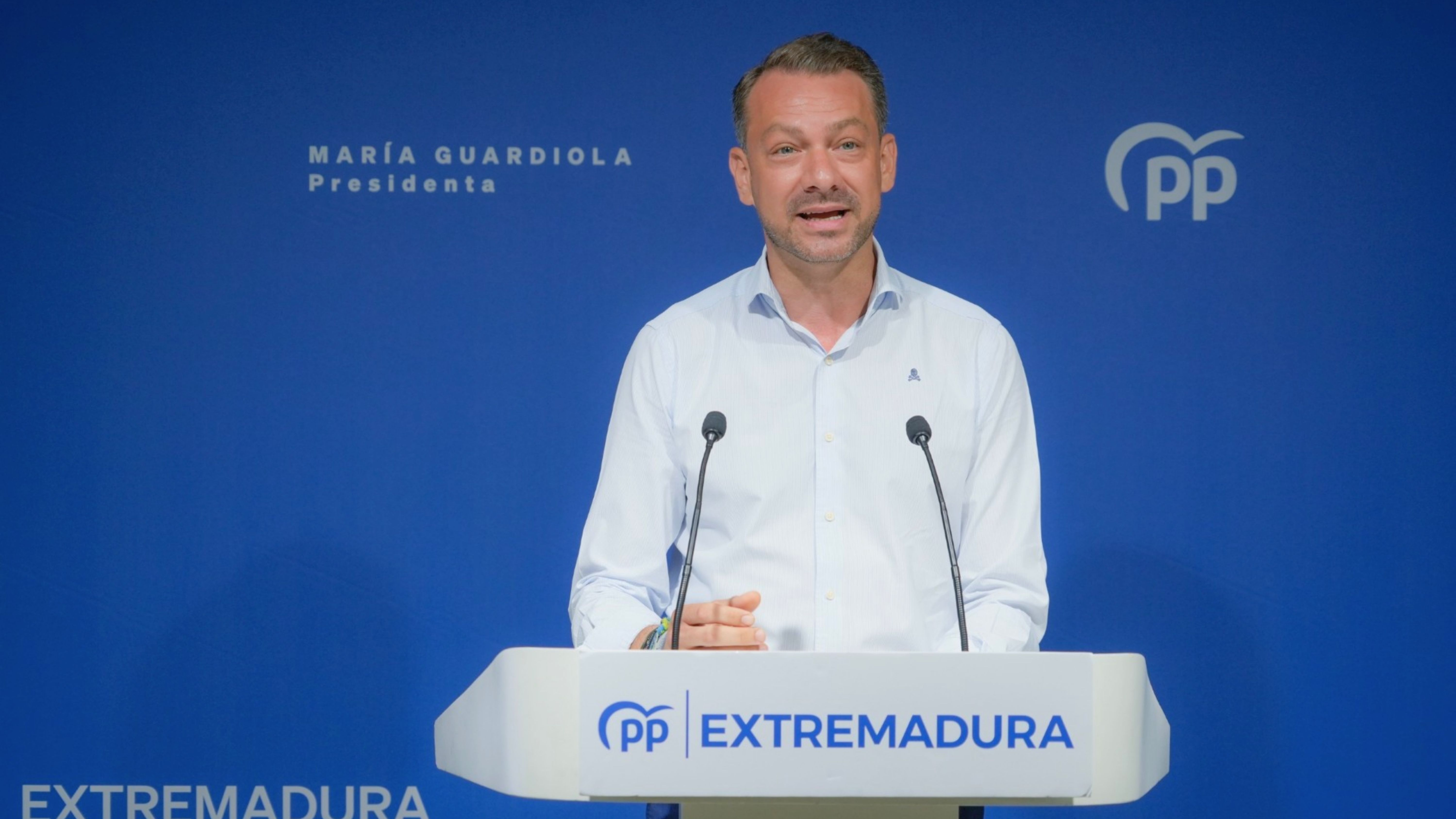 Portavoz del PP en Extremadura, Luis Miguel Núñez.