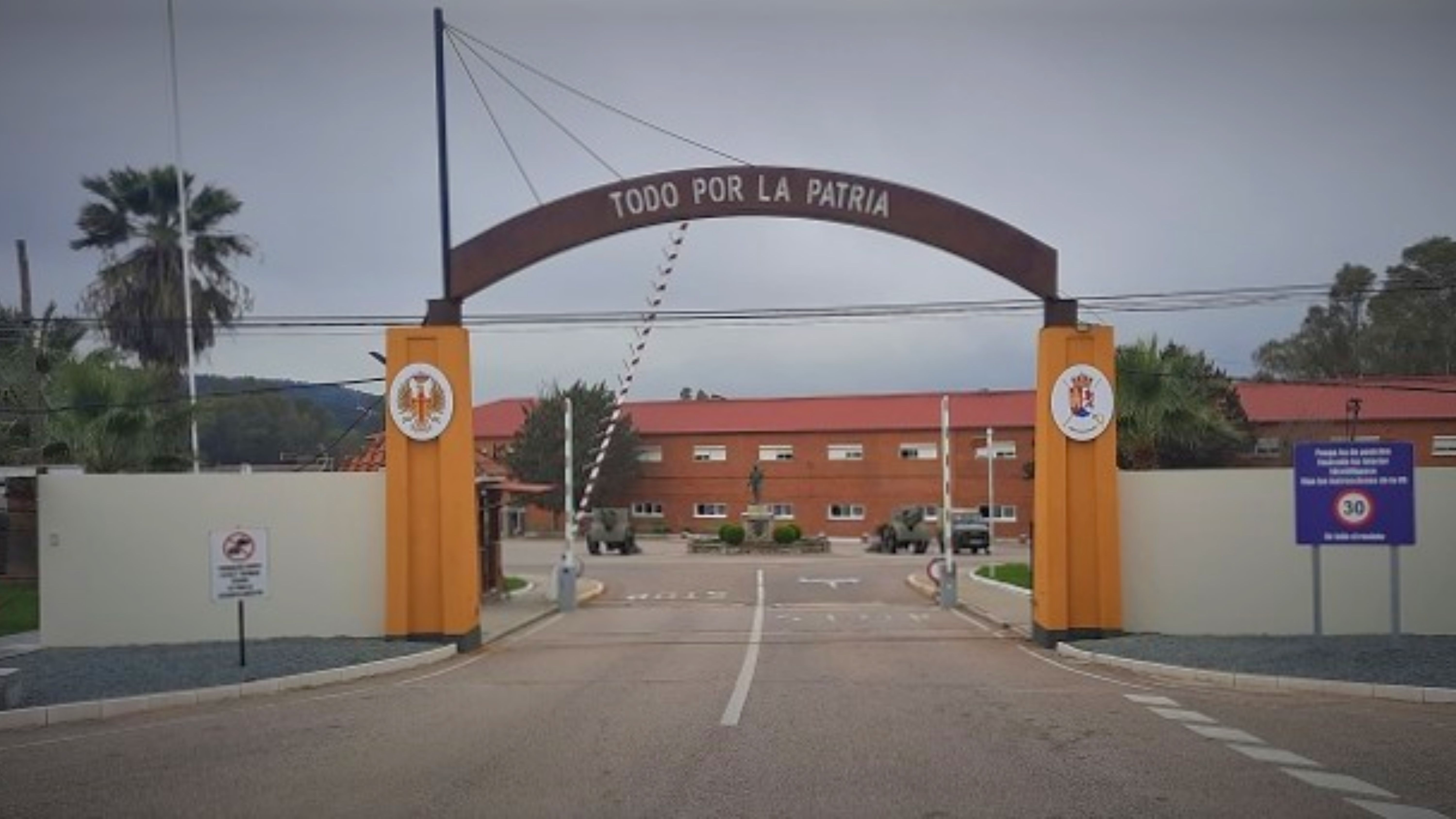 Acuartelamiento de Santa Ana, donde se ubica el Centro de Formación de Tropa (CEFOT) Nº1, en Cáceres. 