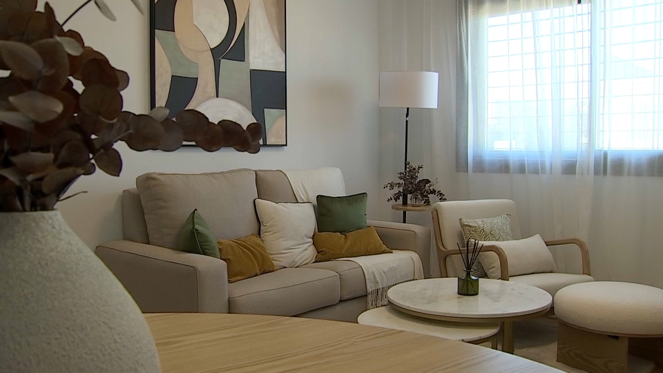 Interior de una vivienda en Extremadura
