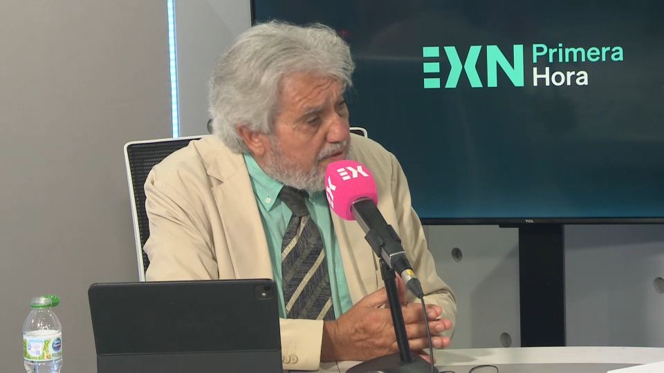 Prudencio Exojo, presidente del Hogar Extremeño de Barcelona.