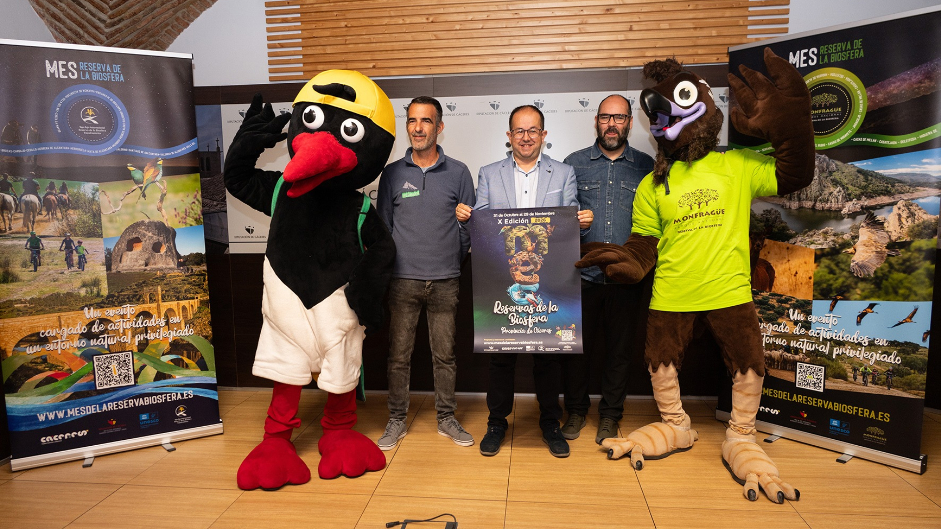 El Mes de la Reserva de la Biosfera de Monfragüe y Tajo Internacional celebra su décima edición 