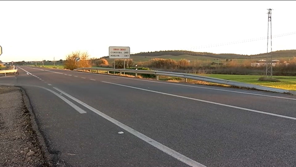 N-432 en Usagre en una imagen de archivo